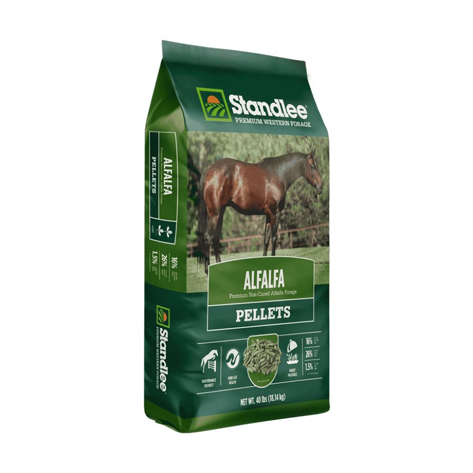 standlee alfalfa pellets equine feed