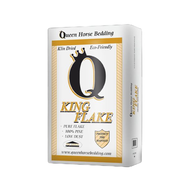 queens horse bedding king flake large pine shavings