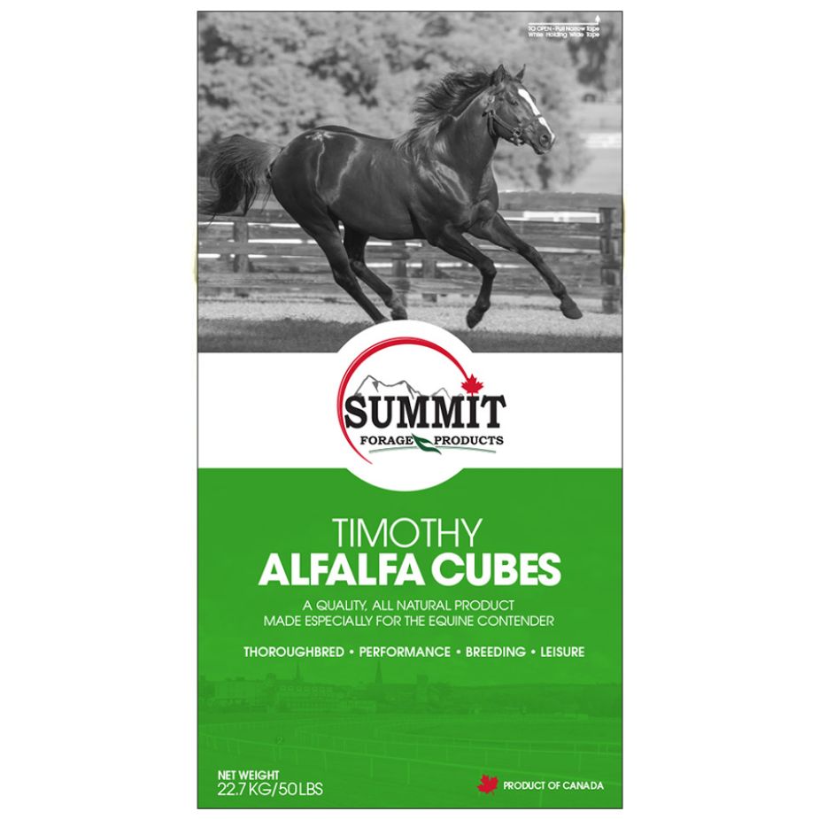 summit timothy alfalfa cubes