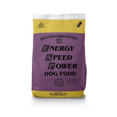 sexton brothers dog food energy speed power 22 16
