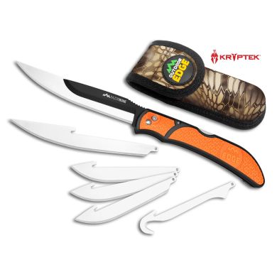 outdoor edge razorbone hunting knife replaceable blade