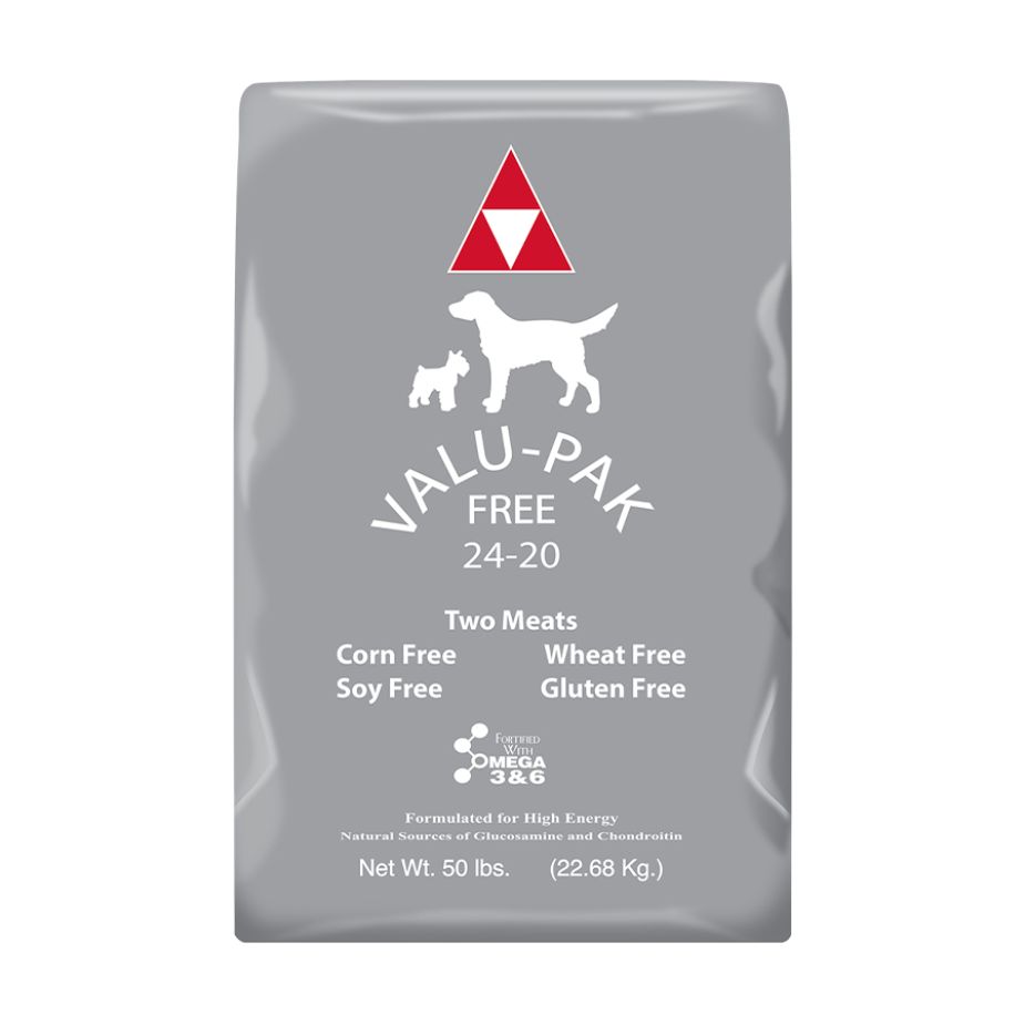 valu-pak 24/20 free dog food