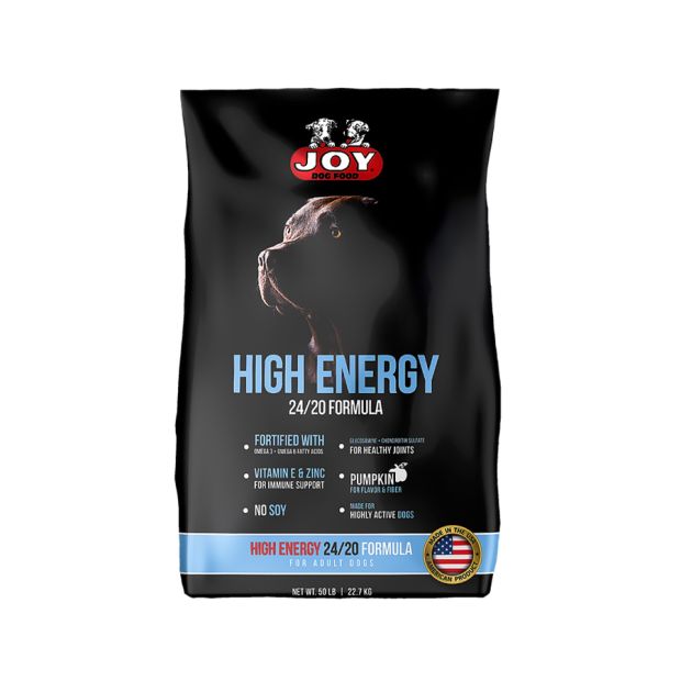 joy dog food high energy formula