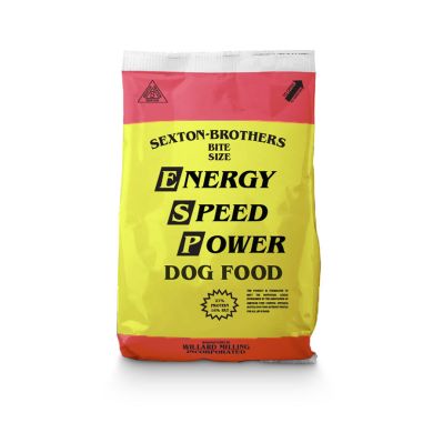 sexton brothers energy speed power dog food