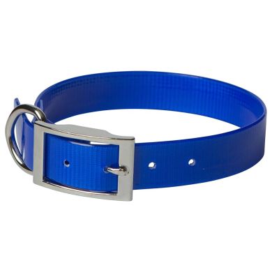 omni pet dog collar blue
