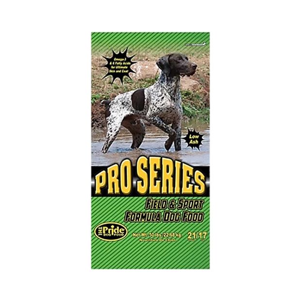 pride maintenance dog food pro series field sport series 50 lb bag
