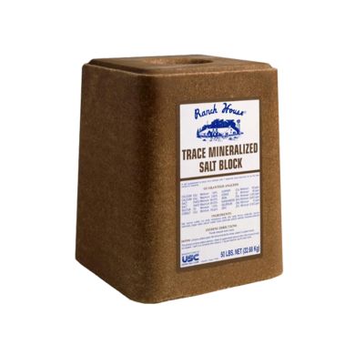 ranch house trace mineral block 50 lb wrapped