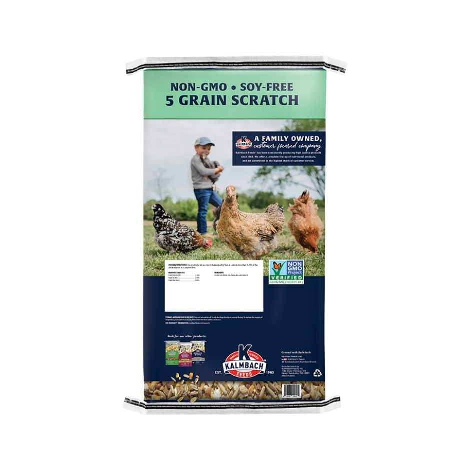 non gmo soy free 5 grain scratch