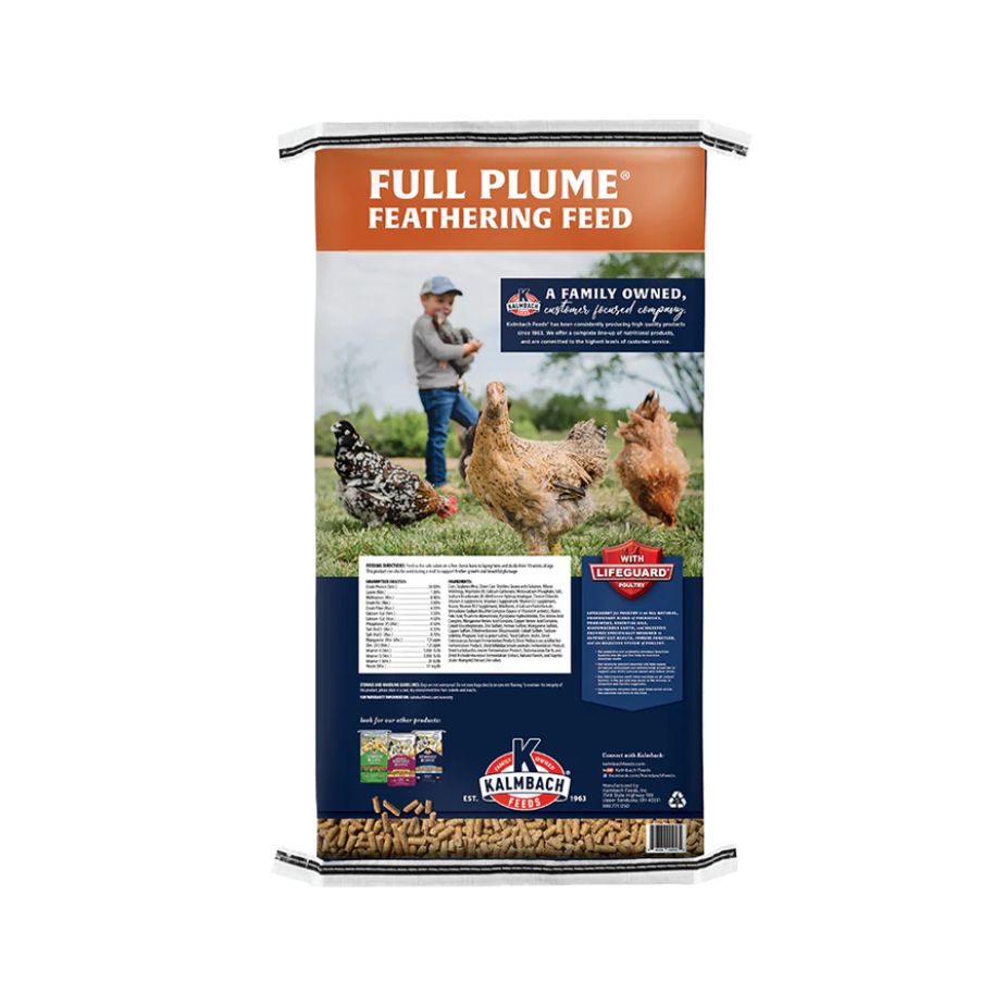 full plume feathering feed Kalmbach