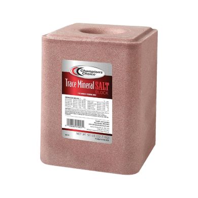 trace mineral salt block livestock care