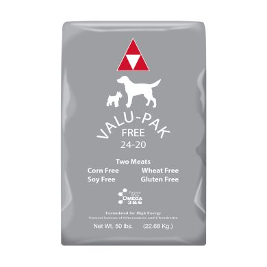 valu-pak 24/20 free dog food