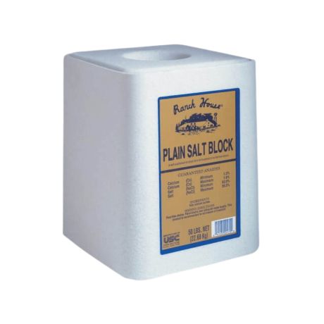 ranch house trace mineral block white
