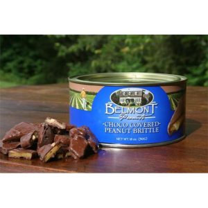 BELMONT CHOCOLATE COVERED PEANUT BRITTLE 18 OZ