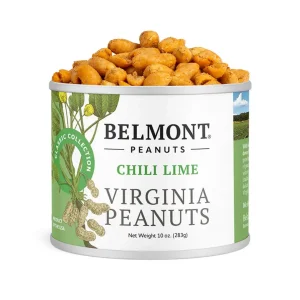BELMONT CHILI LIME PEANUTS 10 OZ