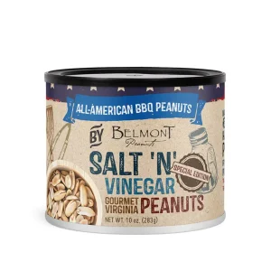 BELMONT ALL AMERICAN SALT & VINEGAR PEANUTS 10 OZ