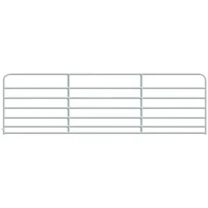 6 FT 7 BAR GALVANIZED GATE