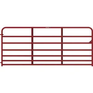 12 FT 2" RED BULL GATE