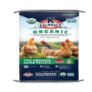 KALMBACH 17% ORGANIC LAYER PELLETS 35 LB