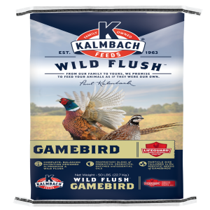 KALMBACH 18% WILD FLUSH GAMEBIRD 50 LB