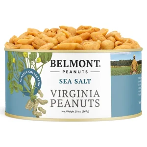 BELMONT SEA SALT PEANUTS 20 OZ