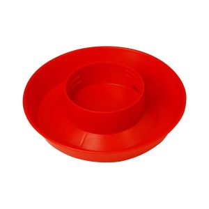 LITTLE GIANT POULTRY MASON JAR BASE/SCREW ON(RED)