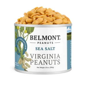 BELMONT SEA SALT PEANUTS 10 OZ