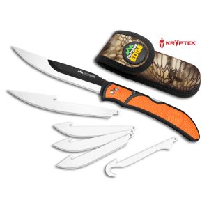outdoor edge razorbone hunting knife replaceable blade