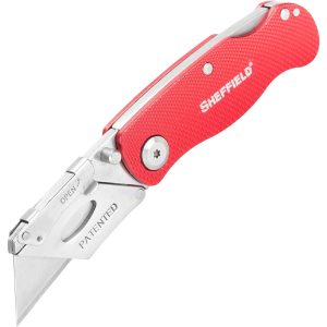 sheffield pocket knife red