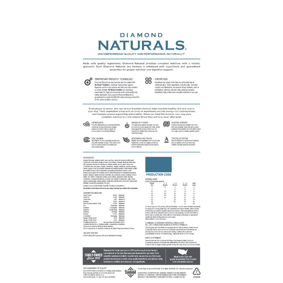 diamond naturals dog food