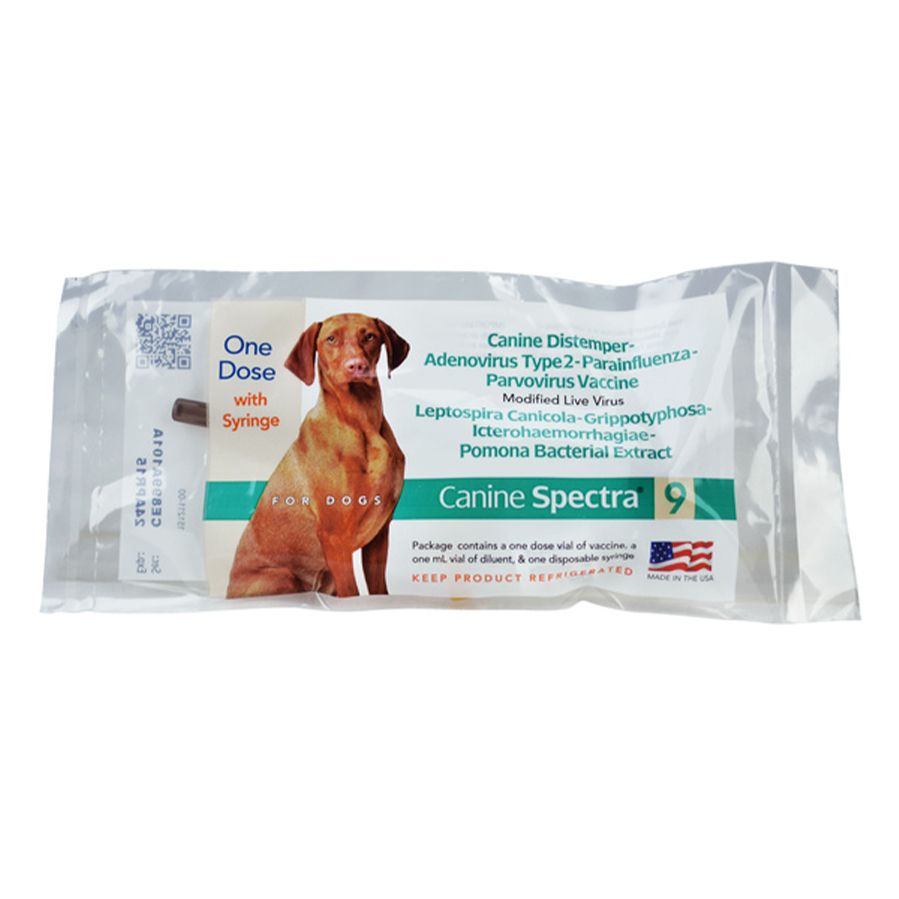 canine spectra 9 vaccine pet care treatments dog