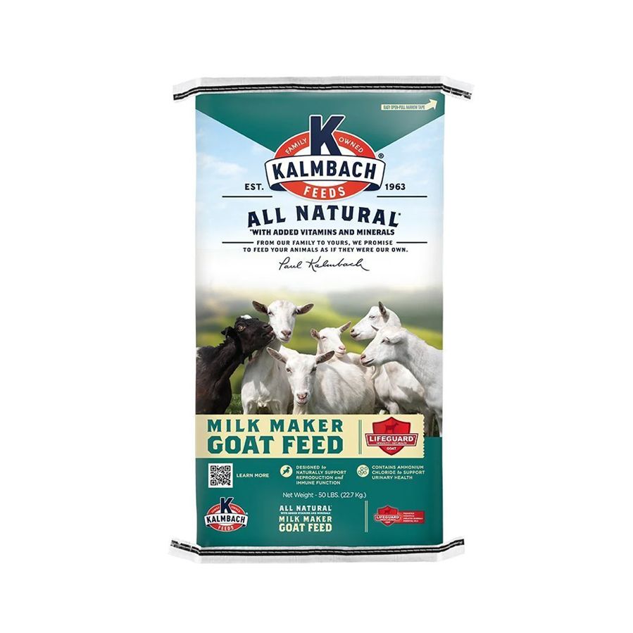kalmbach all natural milk maker goat feed