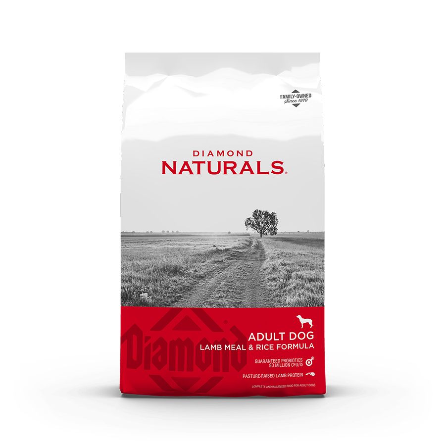 diamond naturals dog food lamb and rice meal
