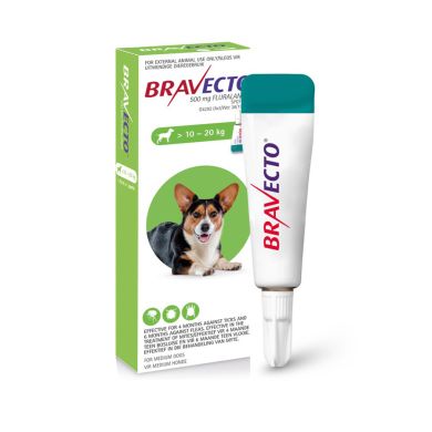 bravecto medium dog flea and tick topical treatment