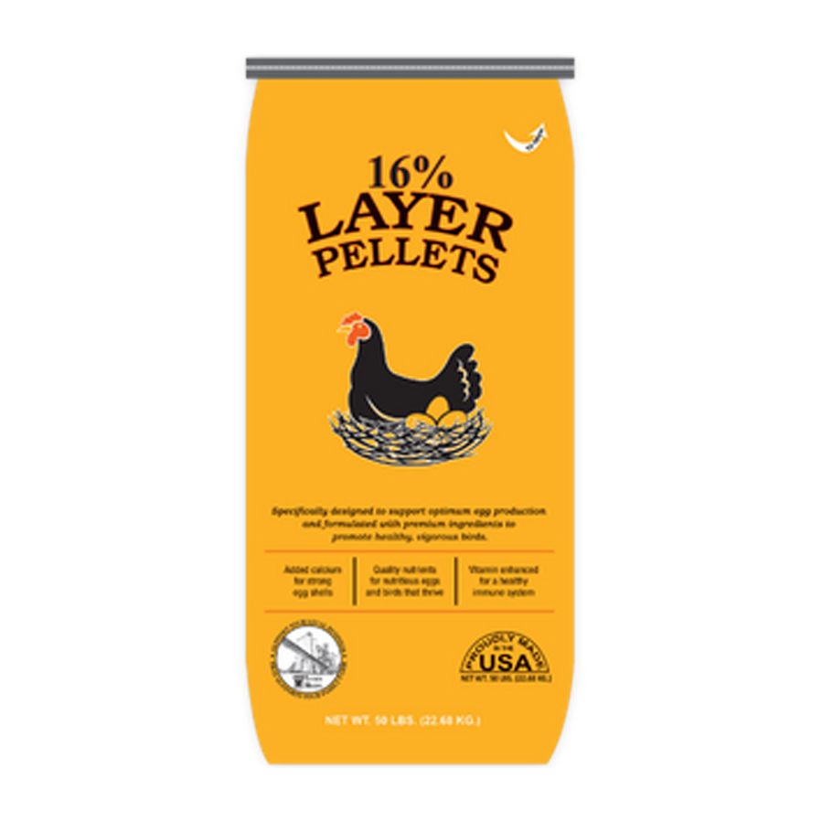 16 layer pellets tucker milling chicken