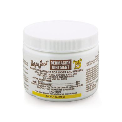 happy jack dermacide ointment treatment