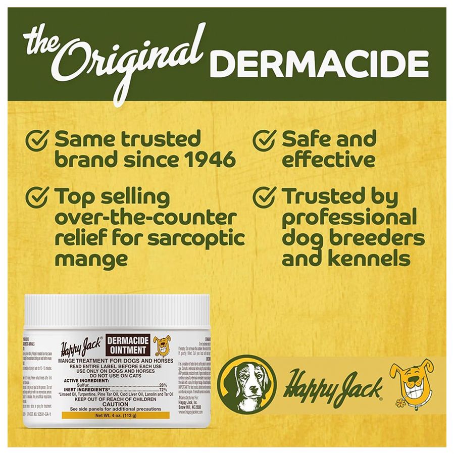happy jack dermicide ointment