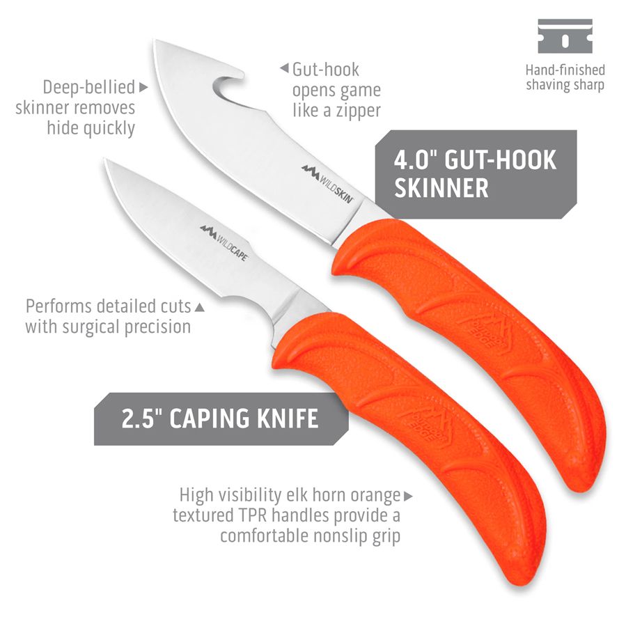 outdoor edge caper skinner knife set
