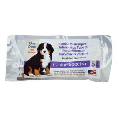 canine spectra 5 vaccine pet care treatment