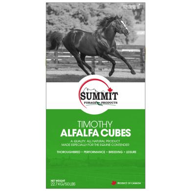 summit timothy alfalfa cubes