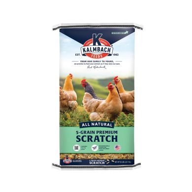 kalmbach feeds natural 5 grain scratch feed