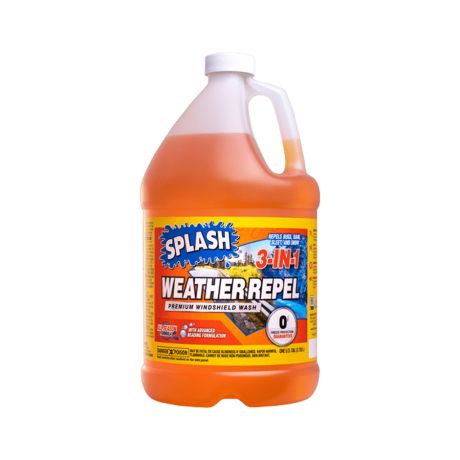 splash weather repel wiper fluid