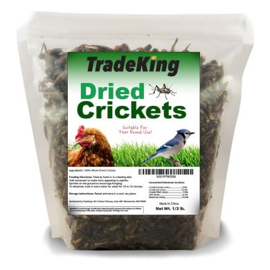 trade king dried crickets