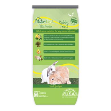 nature crest rabbit feed