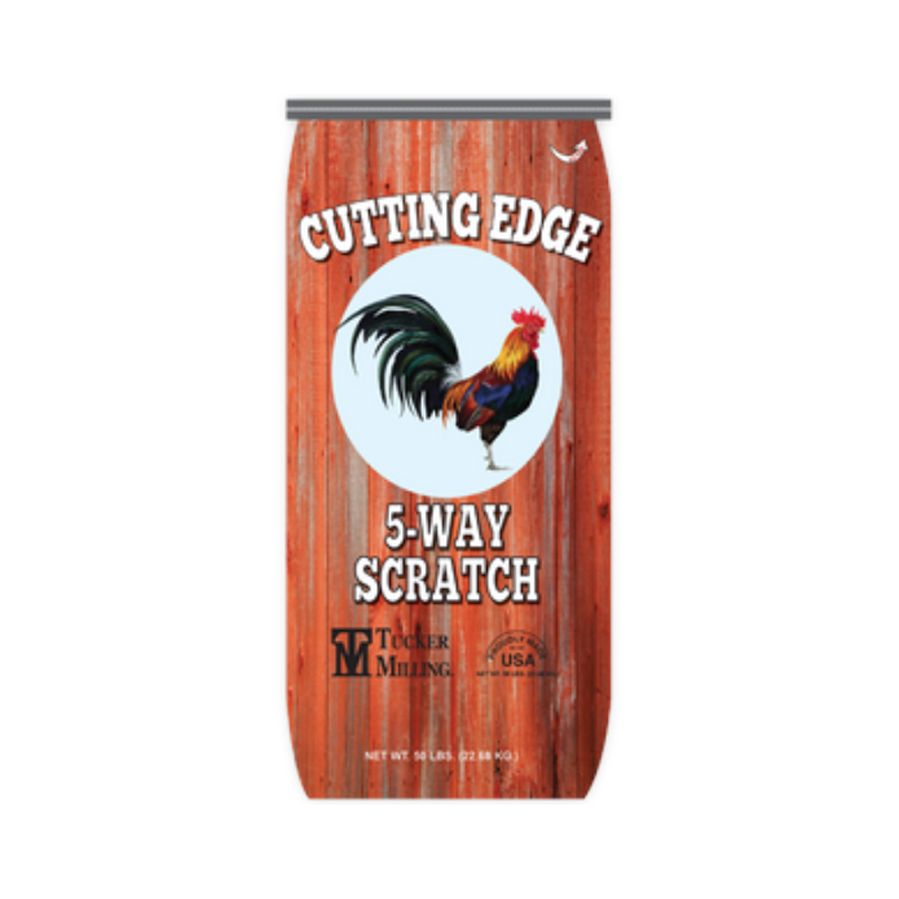 cutting edge chicken feed 5 way scratch
