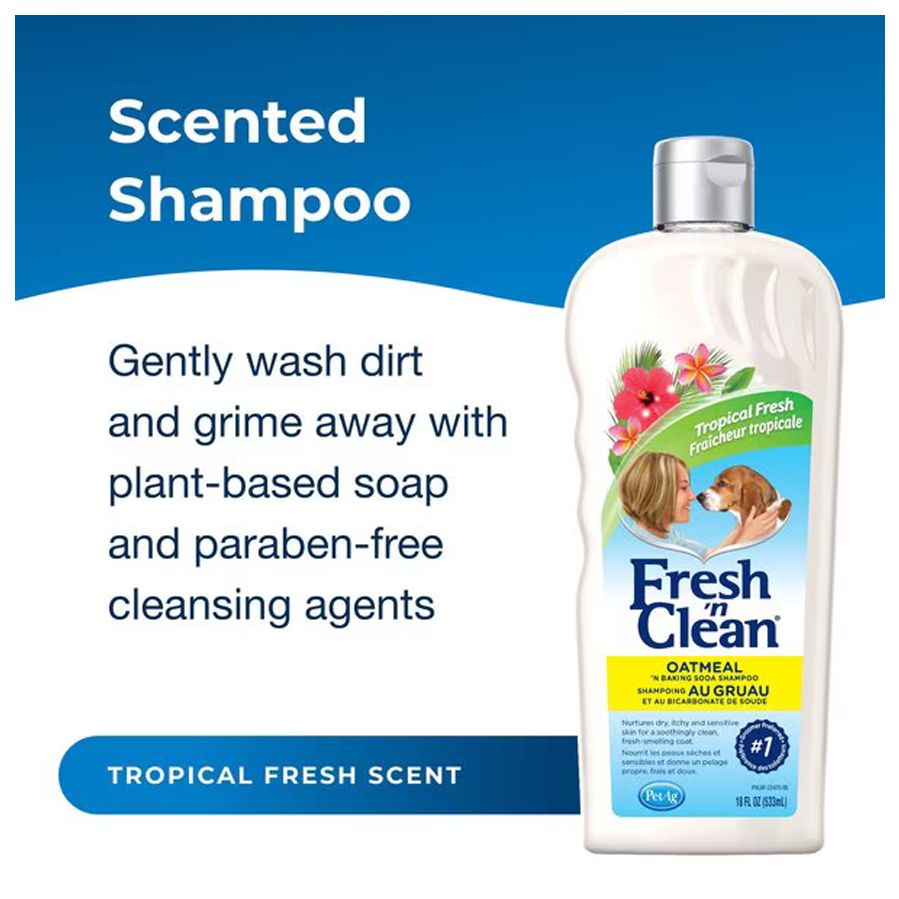 scented shampoo oatmeal dog shampoo fresh n clean
